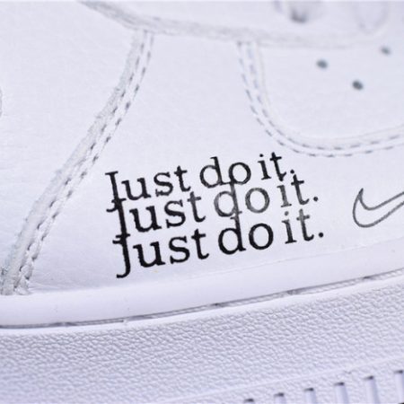 Nike Air Force 1 07 Just Do It Pack White AR7719-100 - Image 6