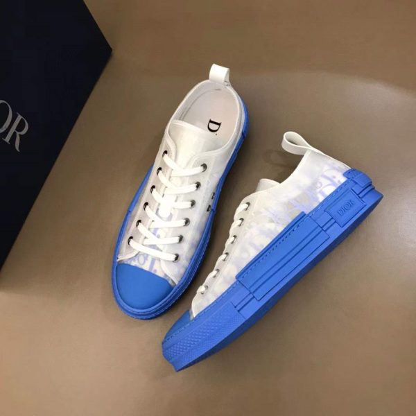 Dior B23 2022 New Style Low Top Logo Oblique Canvas 03