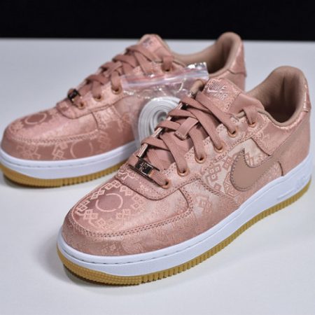 Clot x Nike Air Force 1 Low Rose Gold CJ5290-600 - Image 14