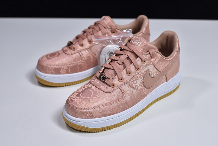 Clot x Nike Air Force 1 Low Rose Gold CJ5290-600 - Image 14