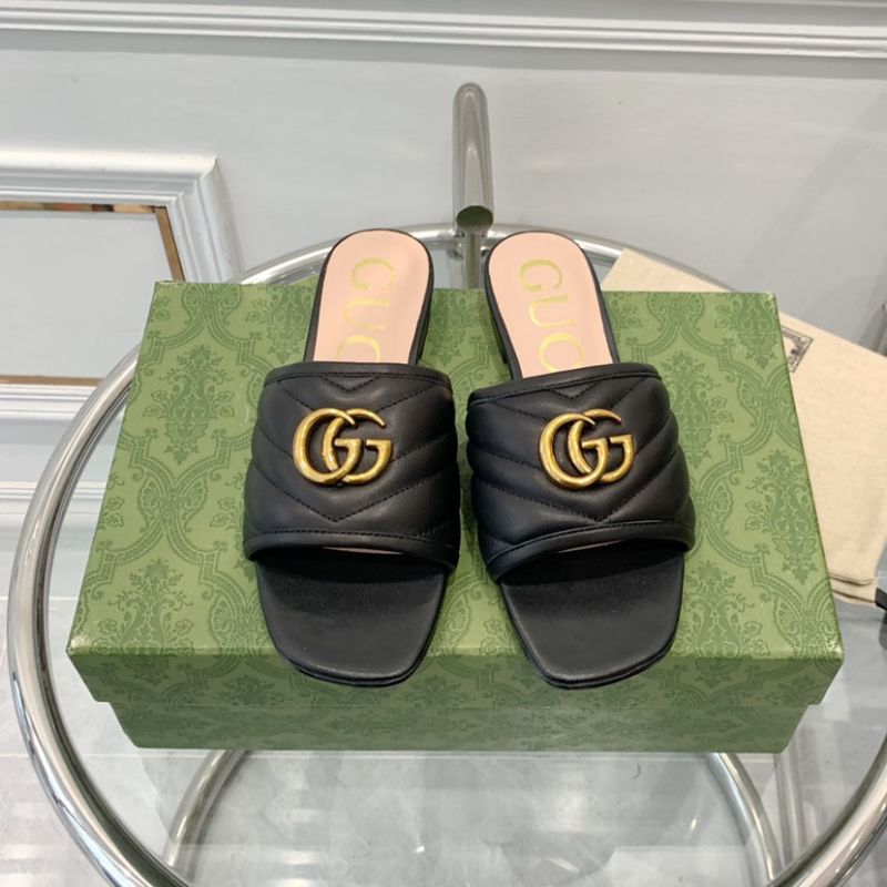 Gucci Double G Slide Sandal 619893 - Image 3