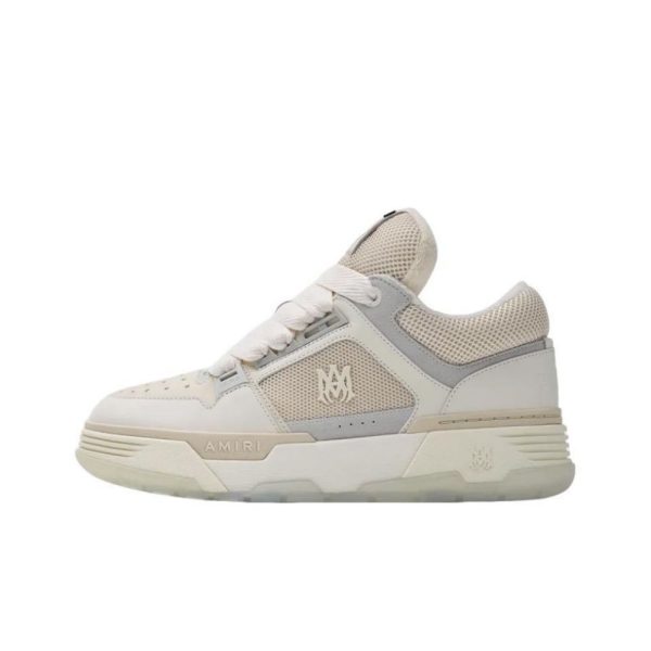 Amiri MA-1 Leather Low Top Fashion Boardshorts Sneakers Shoes