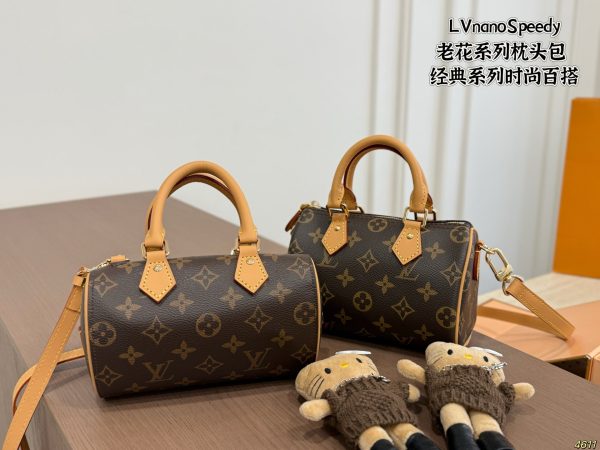 LV Nano Speedy Heart-Shaped Bag