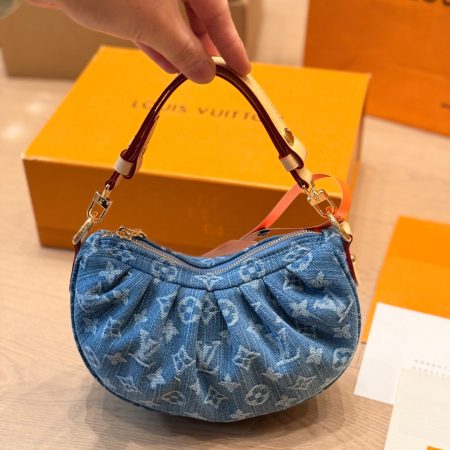 LV Pochette Valley Monogram Denim Bag - Image 7