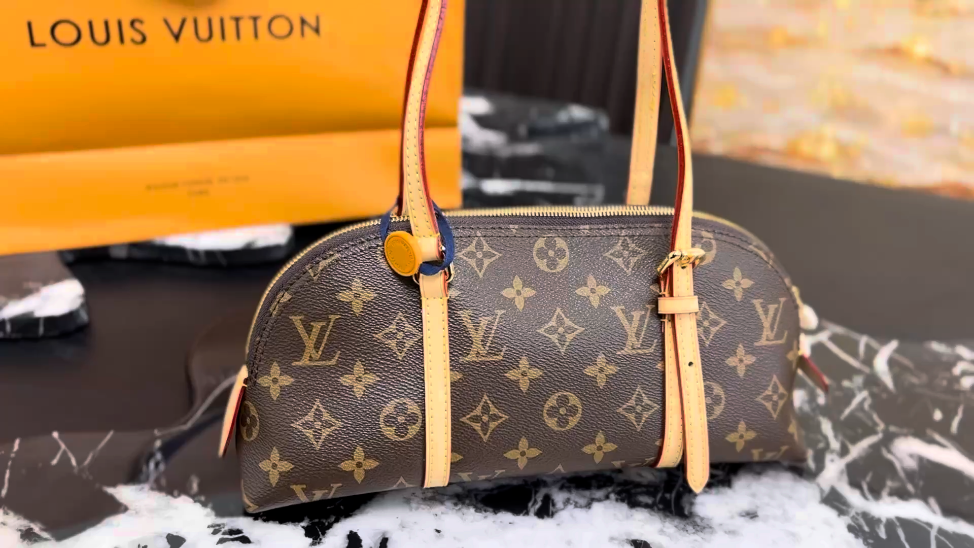 LV Squire East West Crossbody Bag - Image 2