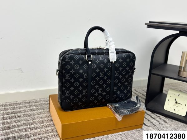 LV Briefcase Men's Shopping Bag