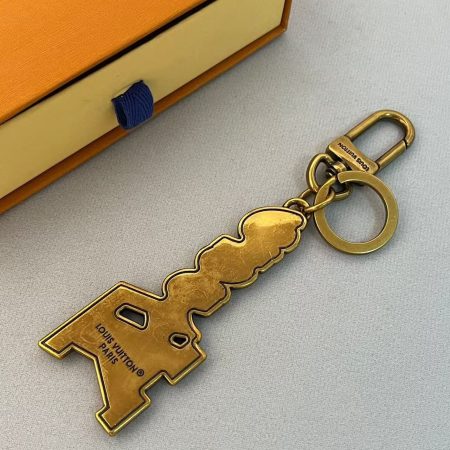 LV Lovers Stud Charm Key Holder - Image 2