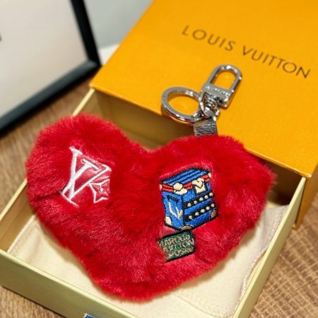 LV Lucky Heart Bag Charm - Image 2