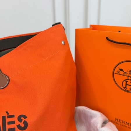 Hermas Canvas Tote Bag - Image 5