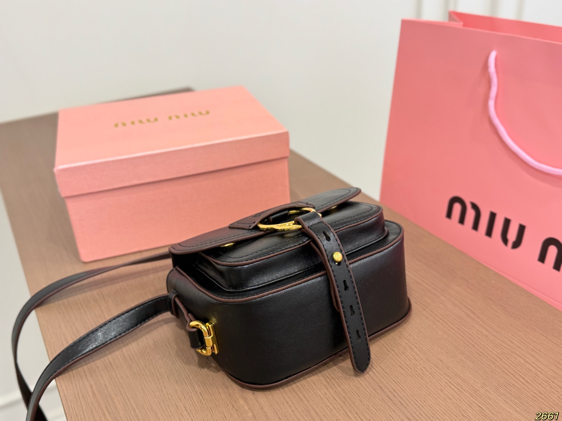 Miu Miu Crossbody Bag and Saddle Bag - Image 9