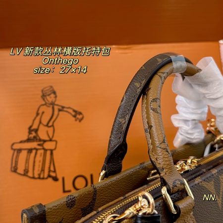 LV OnTheGo East West Chain Monogram Bag - Image 4