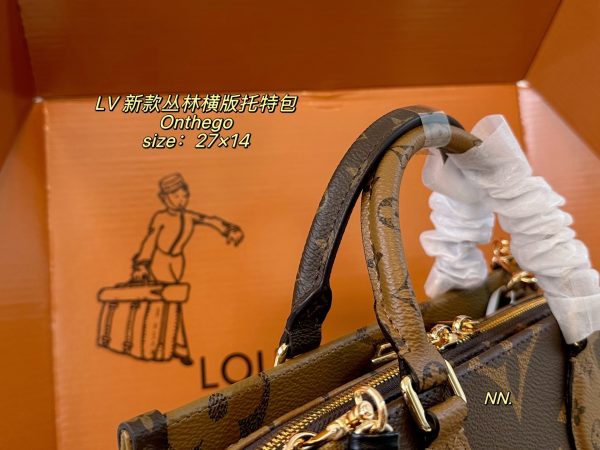 LV OnTheGo East West Chain Monogram Bag