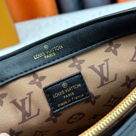 LV Smooth Dauphine MM Black Bag - Image 7