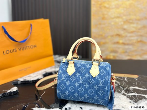LV Denim Pillow Bag