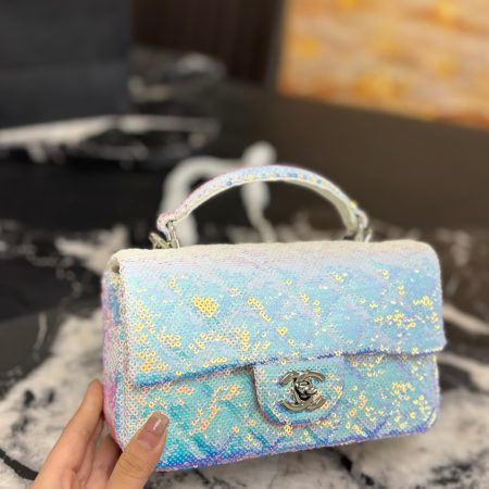 Chanel 23s Mini CF Handle Bag - Image 6