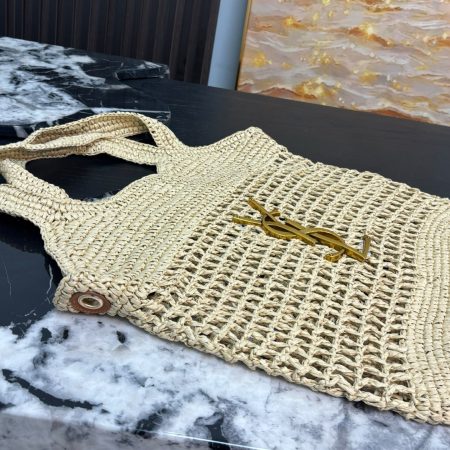 YSL Braided Tote Bag - Image 4