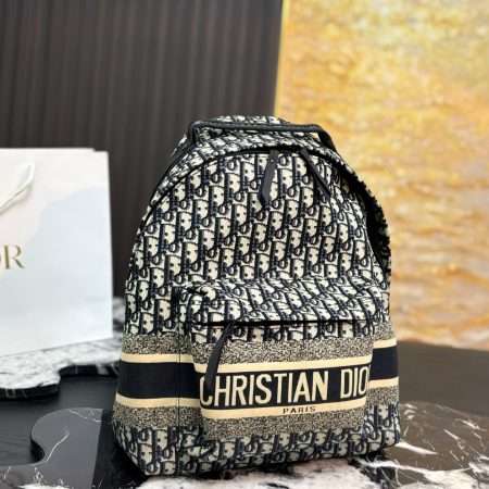 Dior Canvas Backpack - Image 2
