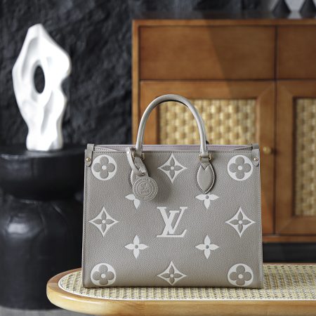 LV OnTheGo MM Bicolor Monogram Empreinte Bag - Top Quality