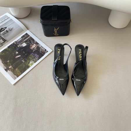 Prada Stiletto Sandals - Image 5