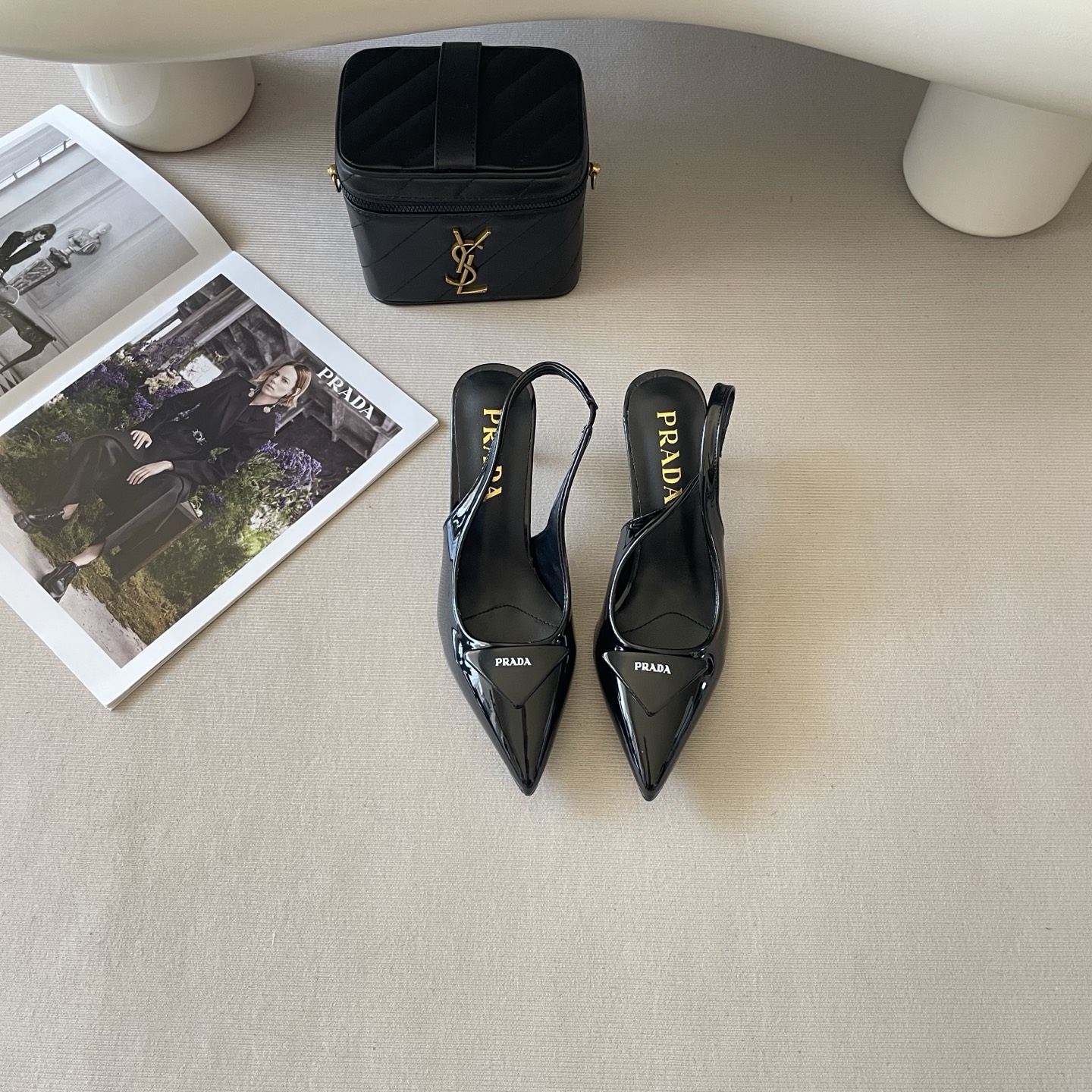 Prada Stiletto Sandals - Image 5