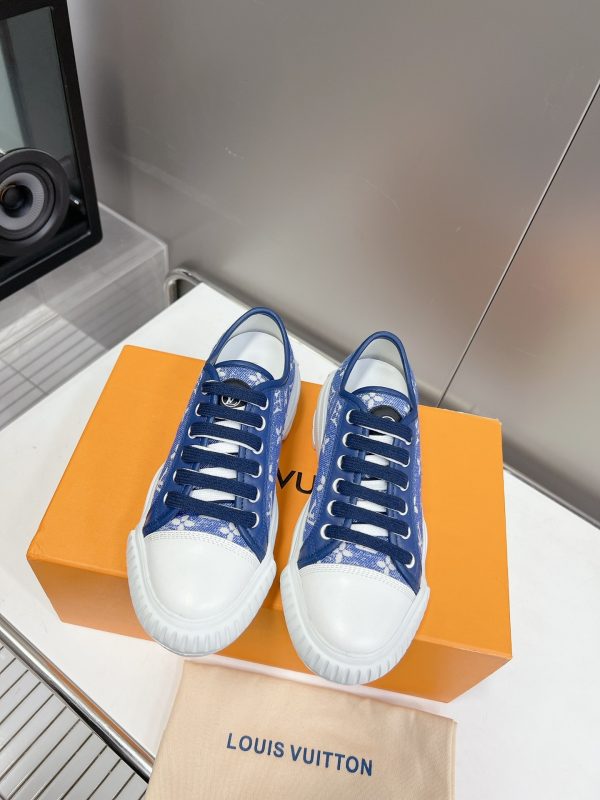 LV Denim Casual Shoes