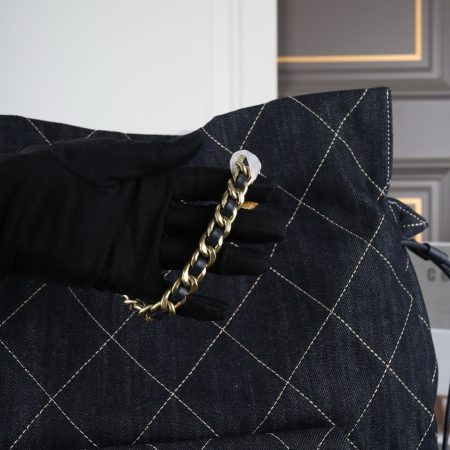 Chanel 25C Denim Bag - Image 6