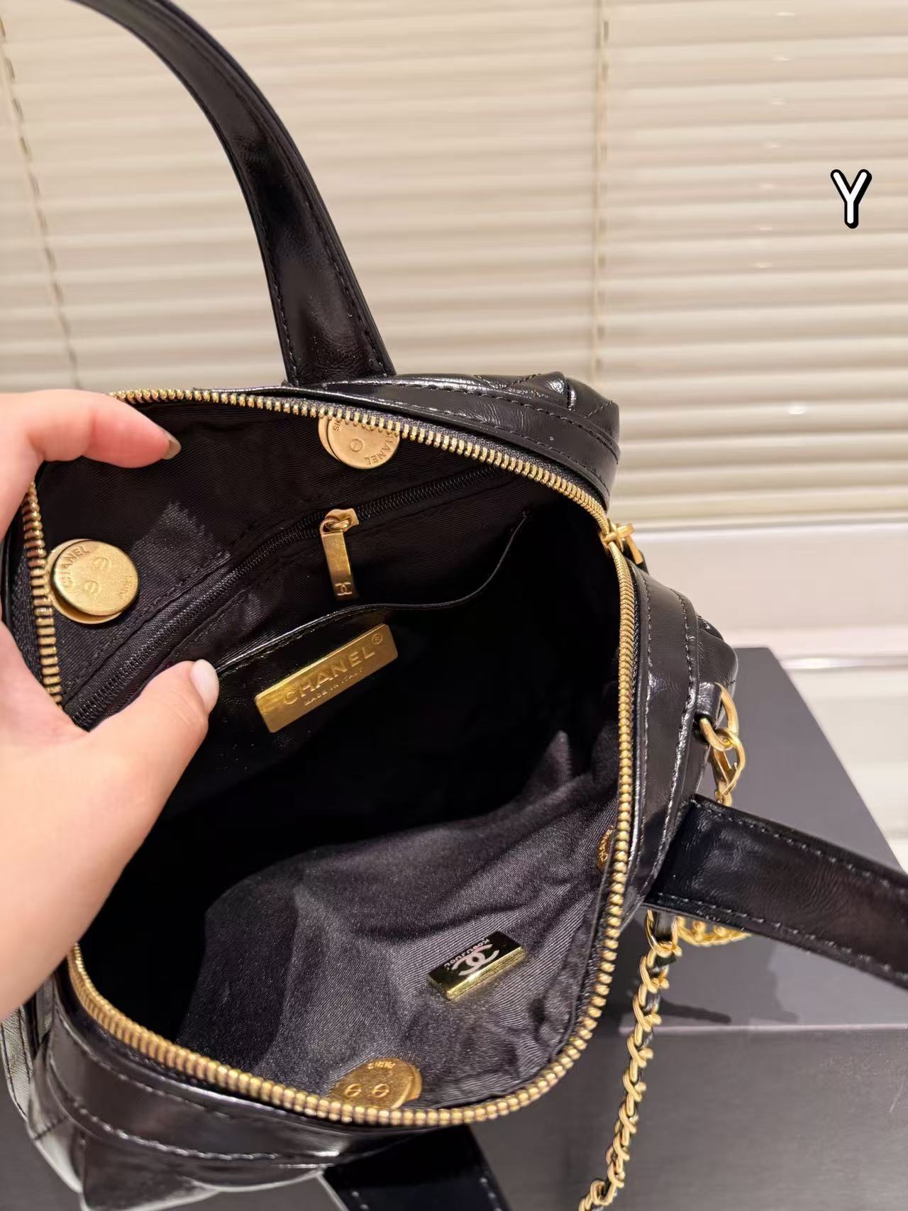 Chanel Small Bowling Bag - Image 11