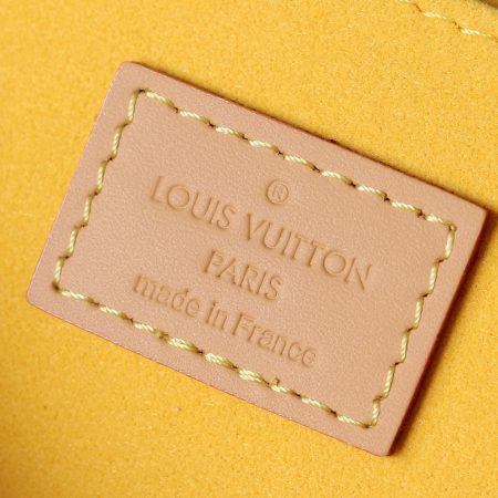 LV Monogram Denim Mini Pleaty Shoulder Bag -10A Mirror Version - Image 9