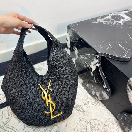 YSL Braided Tote Bag - Image 2