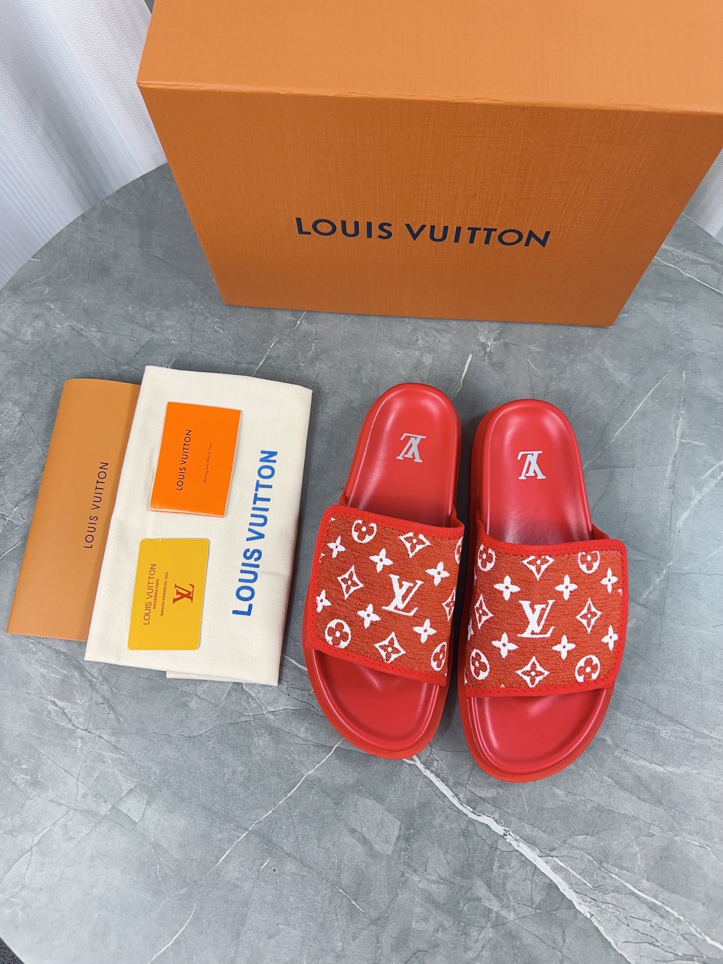 LV Cloth sandals - Image 2