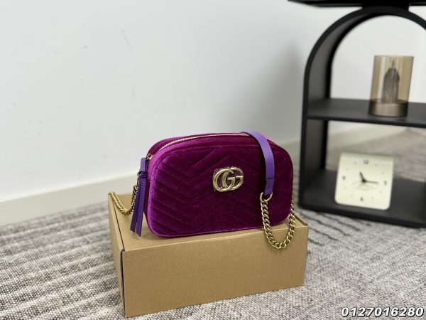 Gucci Velvet Camera Bag