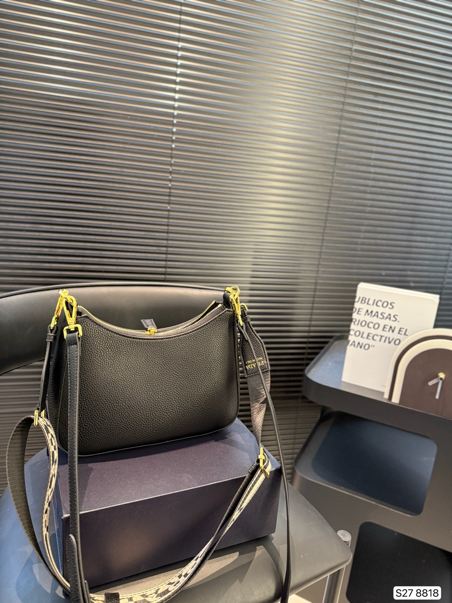 Prada Triangle Logo Shoulder Bag - Image 5