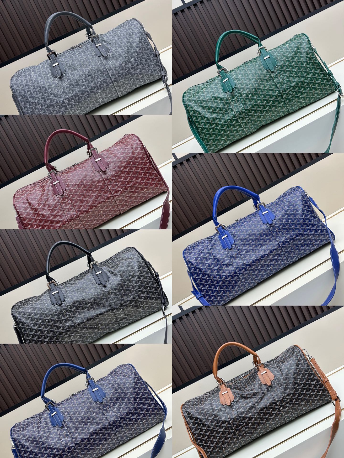 Goyard Boston 50 Travel Bag - Image 1