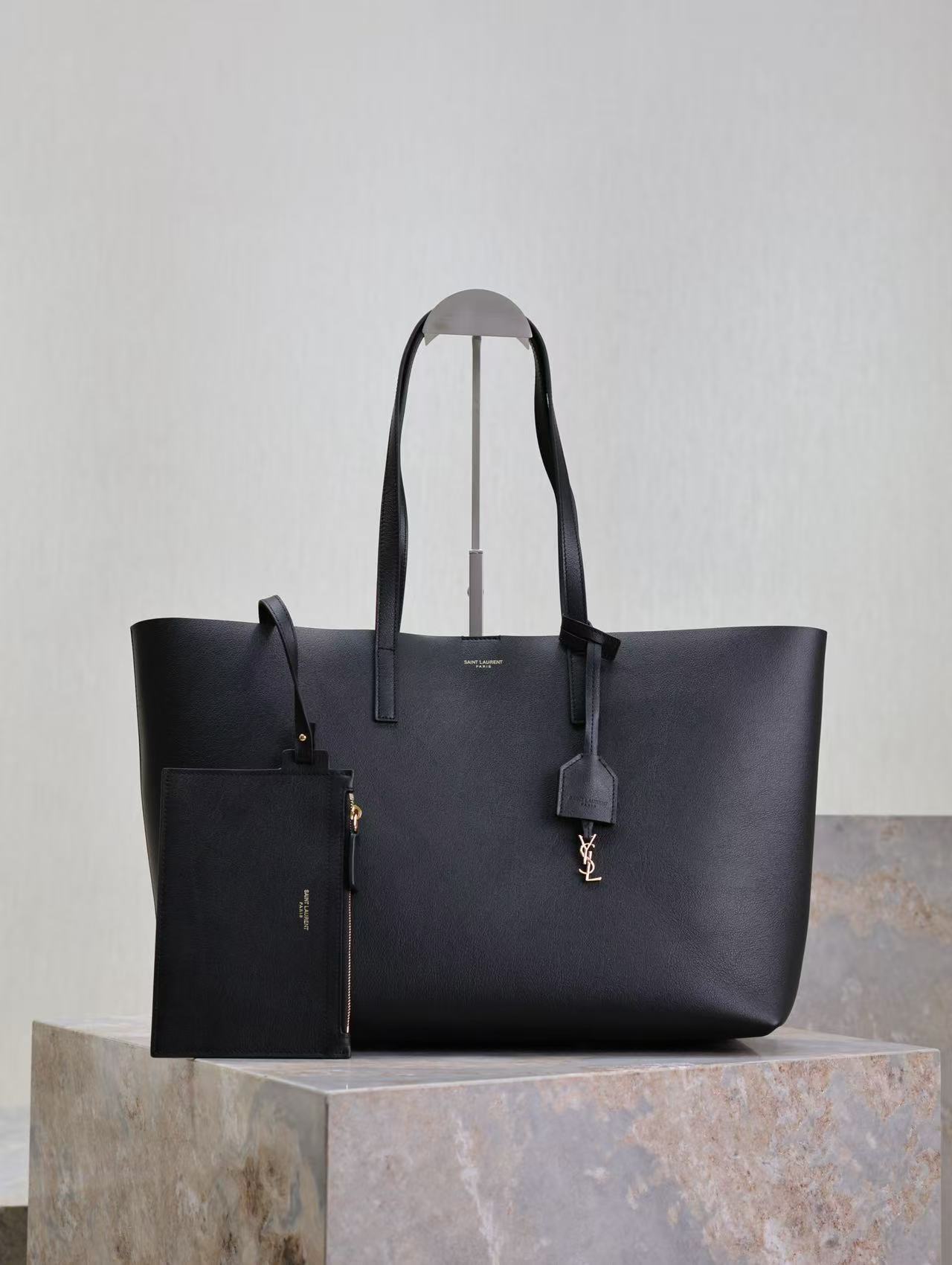Saint Laurent YSL Shopping Tote Bag - Image 1
