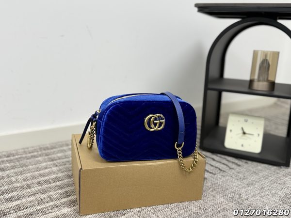 Gucci Velvet Camera Bag