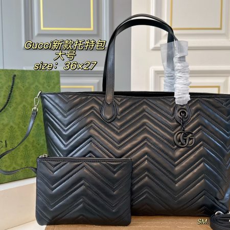 Gucci GG Marmont Tote Bag - Image 3