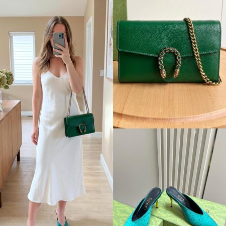 Gucci Dior Shoes & Bag Set
