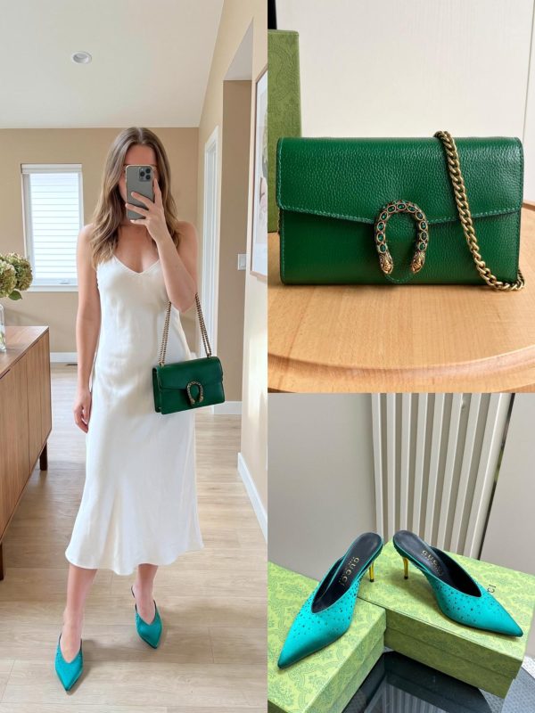 Gucci Dior Shoes & Bag Set