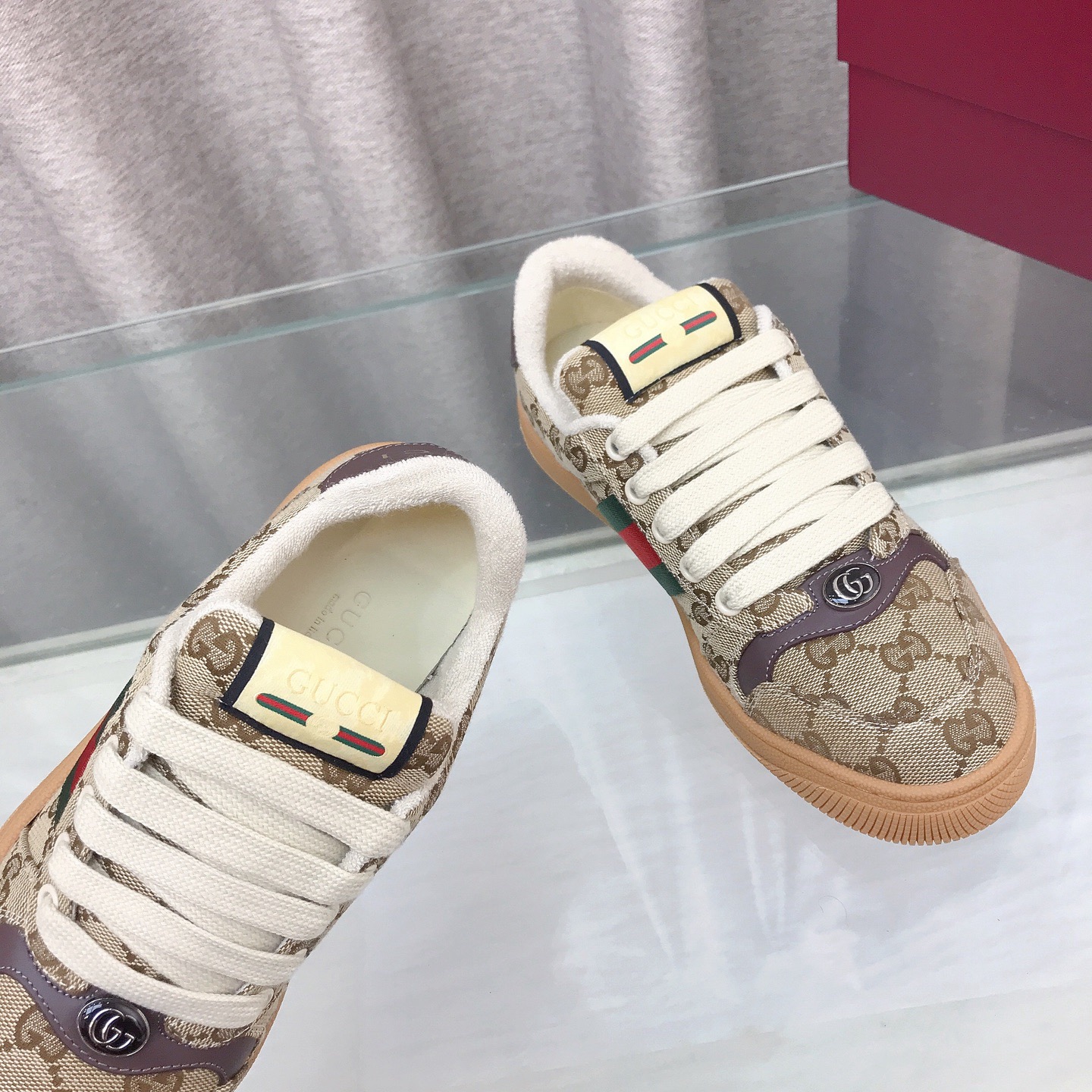 Gucci Men's Screener Sneaker - Image 7