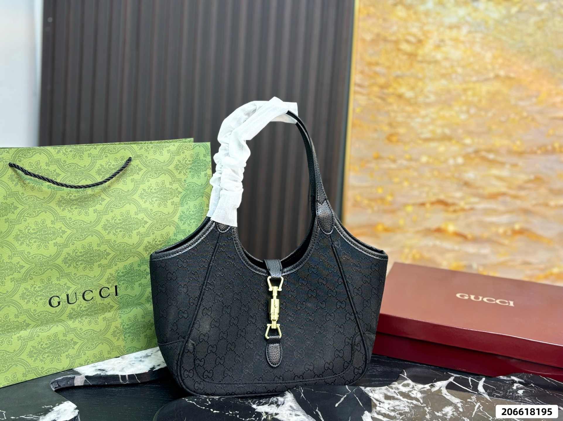 Gucci Jackie 1961 GG Tote Bag - Image 9