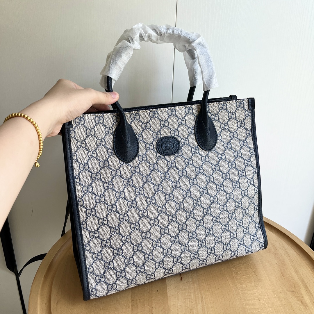 Gucci Retro Tote Bag - Image 9