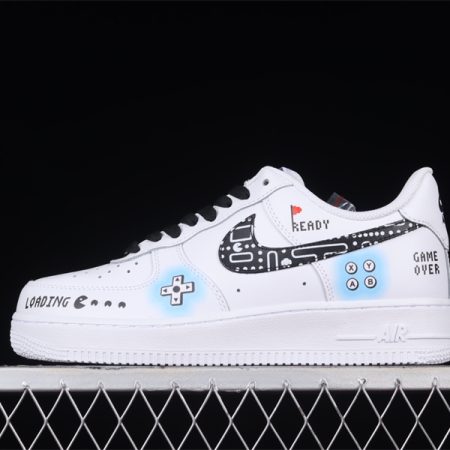 Air Force1 07 Low (GS) video game graffiti low-top casual sneakers CW2288-228