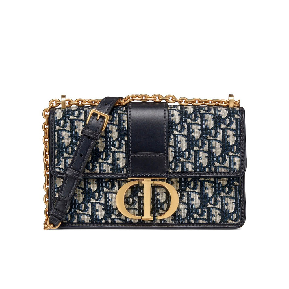 DIOR Oblique 30 Montaigne Flap Bag - Image 15
