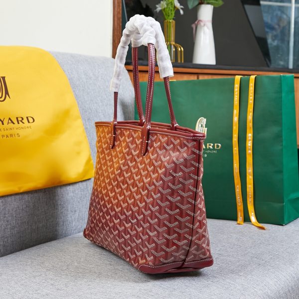 Goyard artois bag burgundy