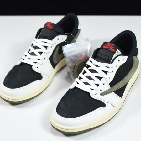 Jordan 1 Retro Low OG SP Travis Scott Olive (W) DZ4137-106 - Image 5