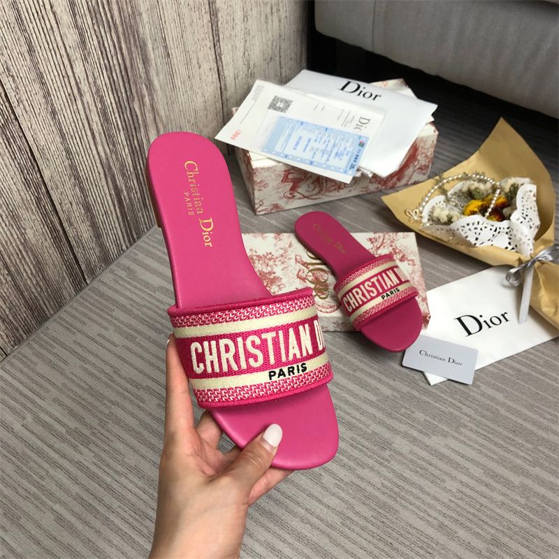 Dior Dway Slide Slipper Sandals - Image 9