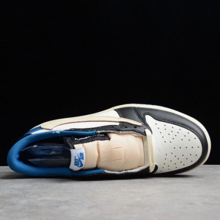 Air Jordan 1 Low X Fragment X Travis Scott DM7866-140 - Image 9