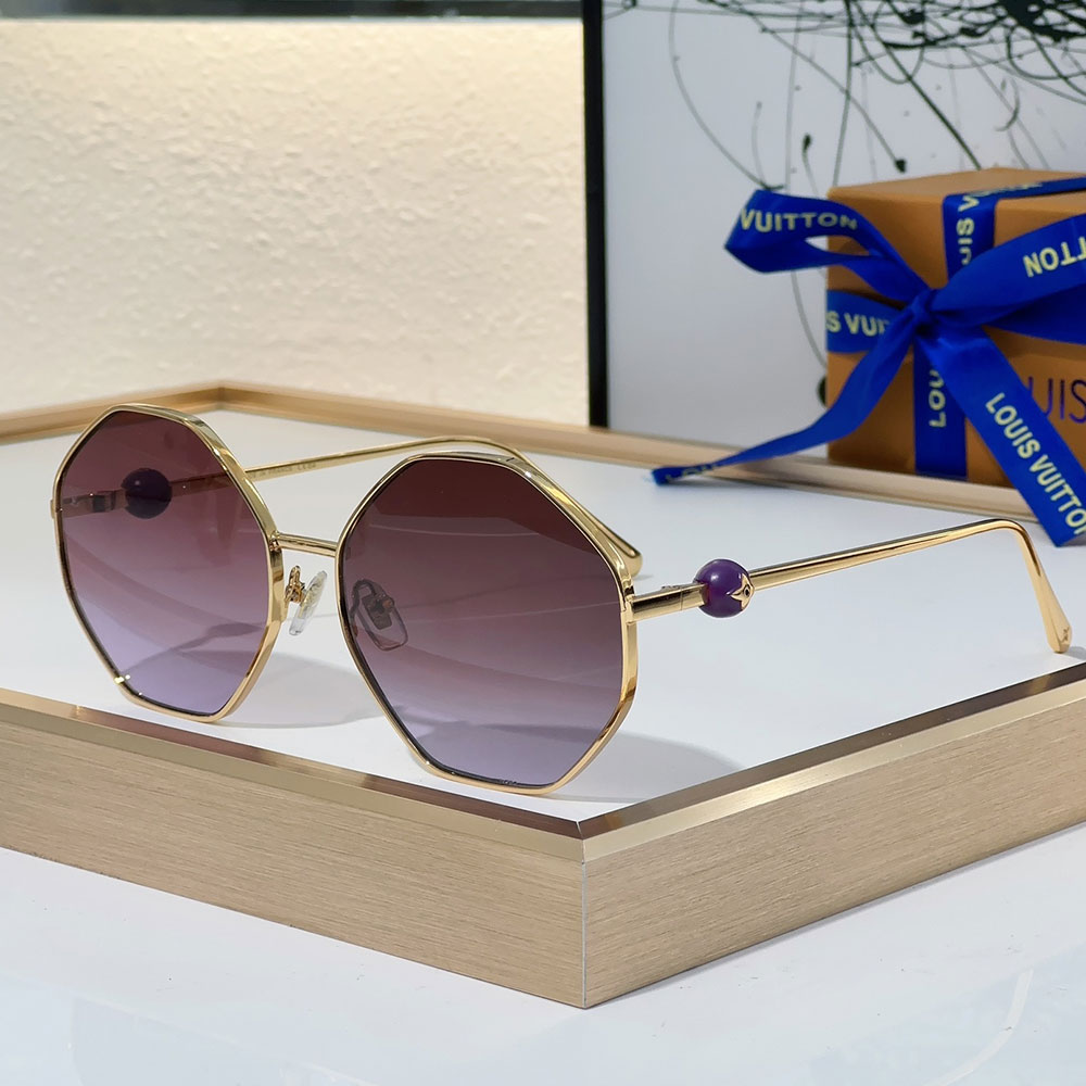 LV  Lrregular Shape Fashion Sunglasses  Top quality - Image 6