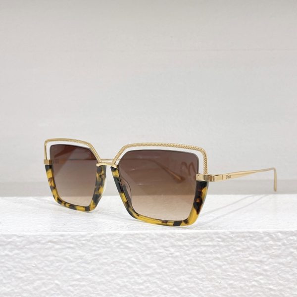 Dior  Stylish Temperament Hollow Frame sunglasses Top quality