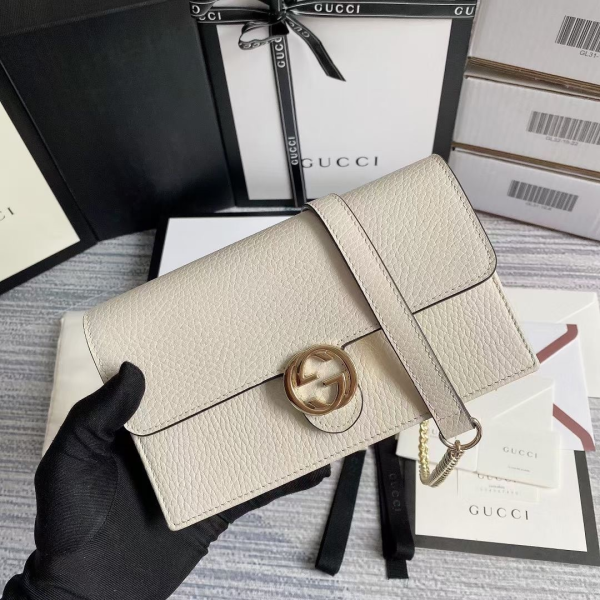 Gucci Buckle Organ Crossbody Bag